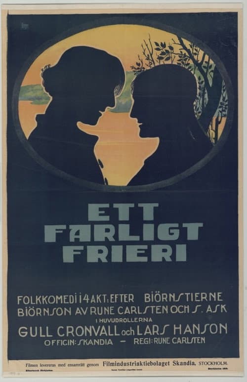 Poster for A Dangerous Courtship
