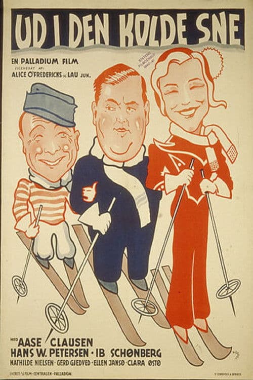 Poster for Ud i den kolde sne