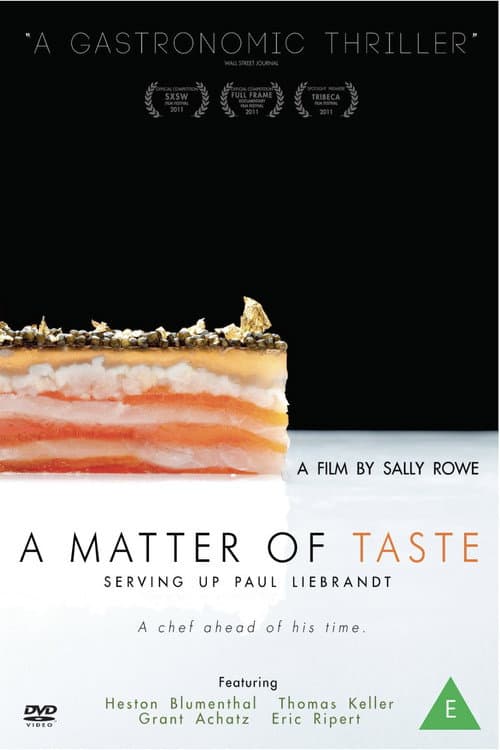 Poster for A Matter of Taste: Serving Up Paul Liebrandt