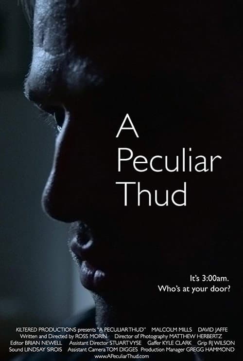 Poster for A Peculiar Thud
