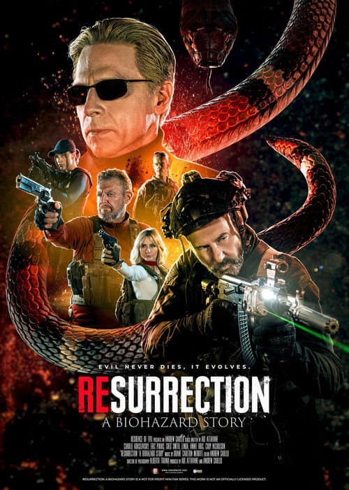 Poster for Resurrection: A Biohazard Story