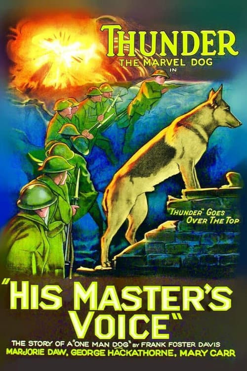 Poster for His Master's Voice