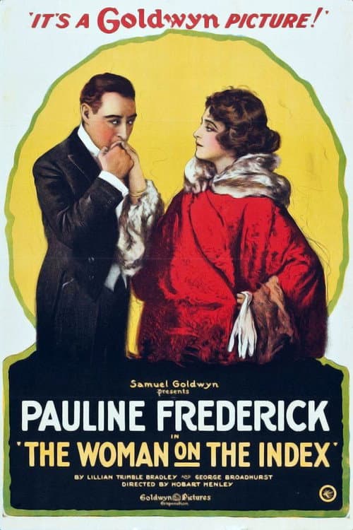 Poster for The Woman on the Index