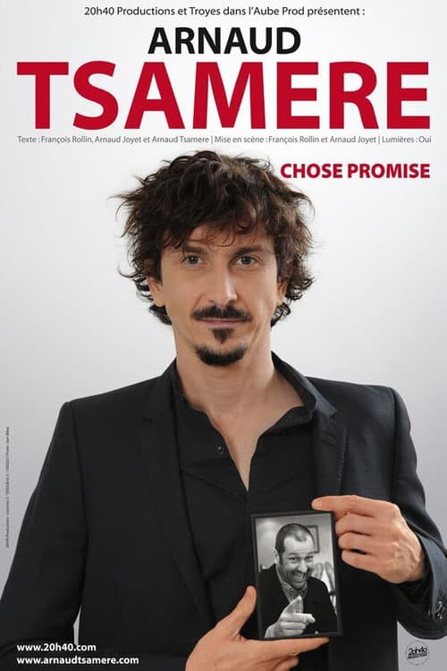Poster for Arnaud Tsamere - Chose Promise