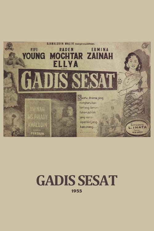 Poster for Gadis Sesat