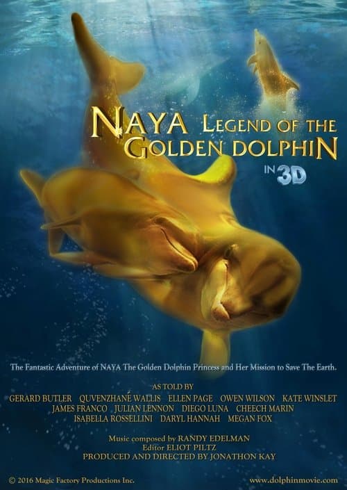 Poster for Naya: Legend of the Golden Dolphin