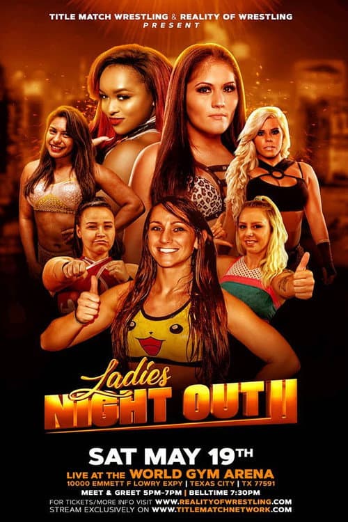 Poster for ROW Ladies Night Out II
