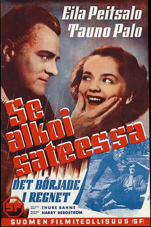 Poster for Se alkoi sateessa