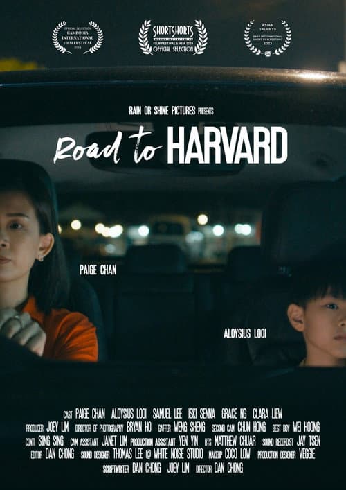 Poster for Road to Harvard