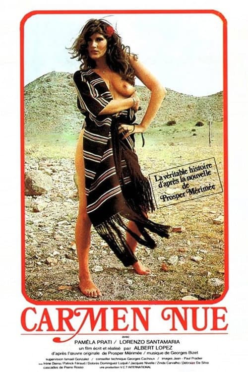 Poster for Carmen nue