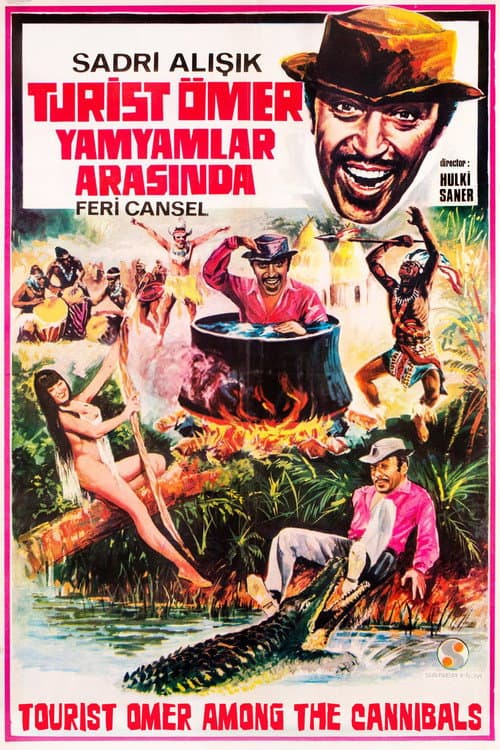 Poster for Omer The Tourist Among the Cannibals