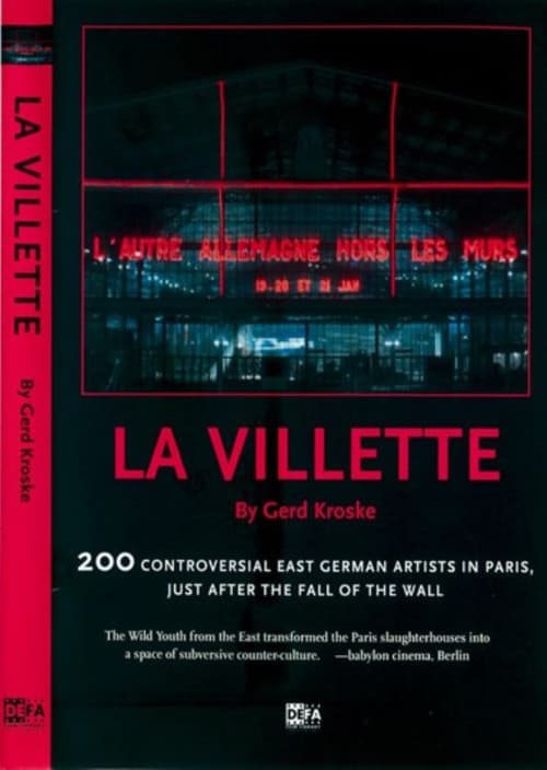 Poster for La Villette