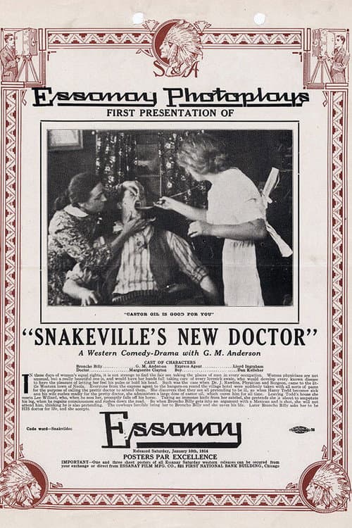 Poster for Snakeville's New Doctor