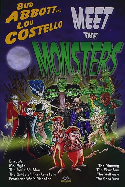 Poster for Abbott and Costello Meet the Monsters!
