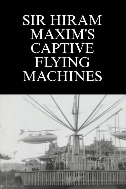 Poster for Sir Hiram Maxim's Captive Flying Machines