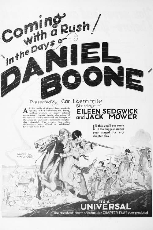 Poster for In the Days of Daniel Boone