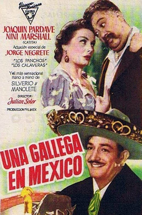 Poster for Una gallega en México