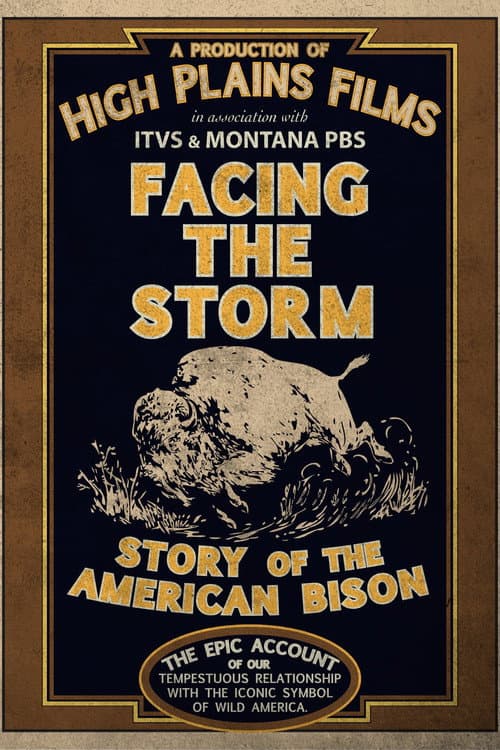 Poster for Facing the Storm: Story of the American Bison