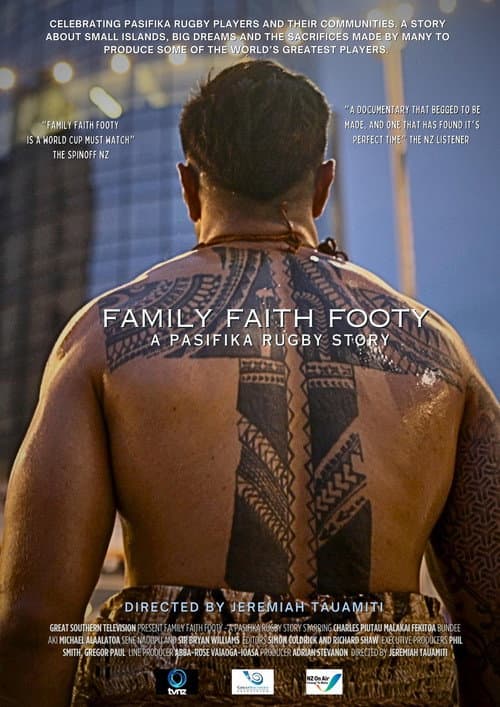 Poster for Family, Faith, Footy: A Pasifika Rugby Story