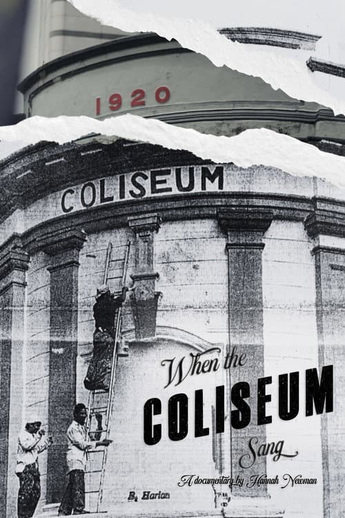 Poster for When The Coliseum Sang