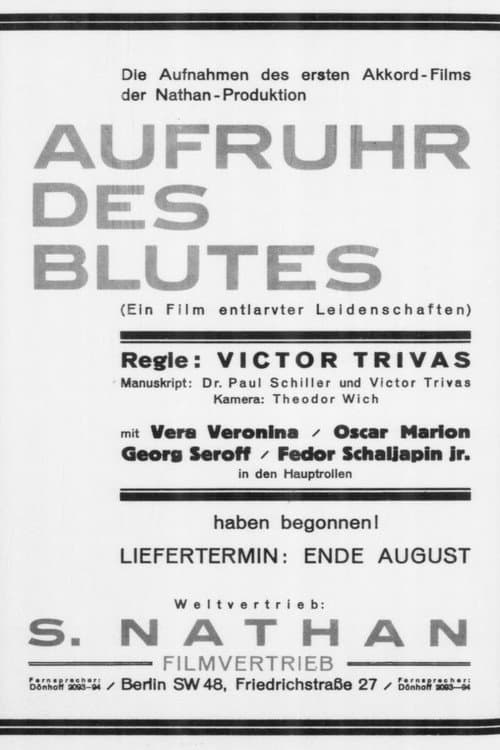 Poster for Call of the Blood