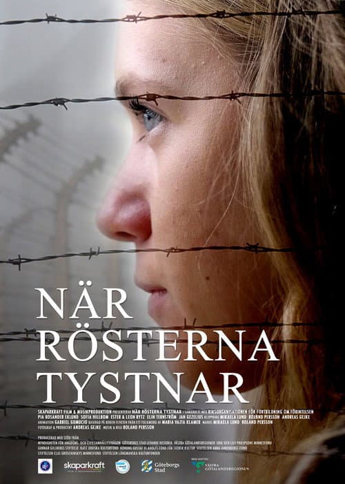 Poster for When the voices fall silent