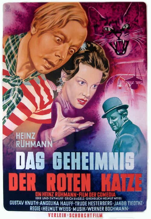 Poster for Das Geheimnis der roten Katze