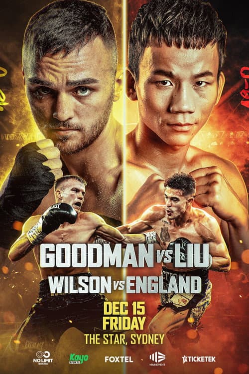Poster for Sam Goodman vs. Zhong Liu