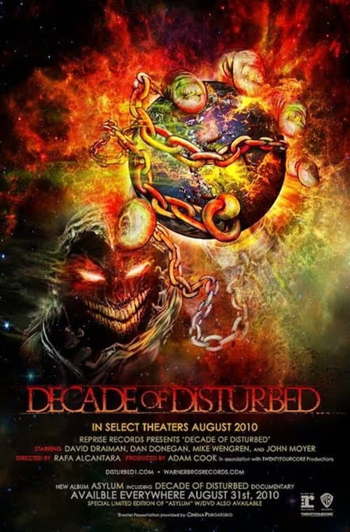 Poster for Decade of Disturbed