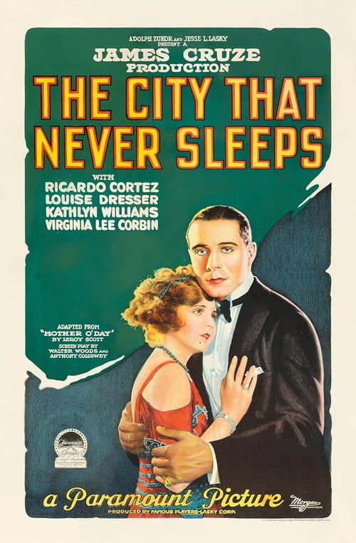 Постер до фільму «The City That Never Sleeps»
