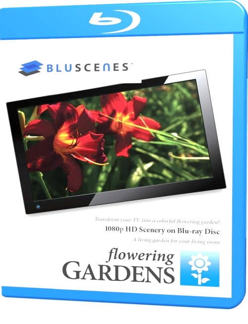 Poster for BluScenes: Flowering Gardens
