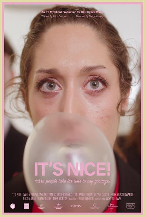Poster for It's Nice When People Take the Time to Say Goodbye