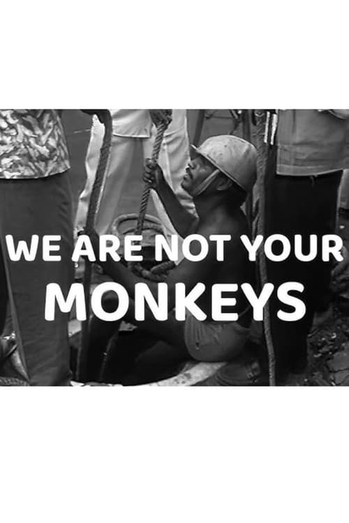Poster for We Are Not Your Monkeys