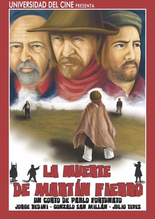 Poster for La muerte de Martín Fierro