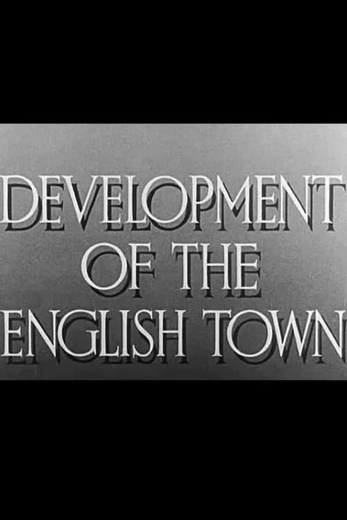 Poster for Development of the English Town