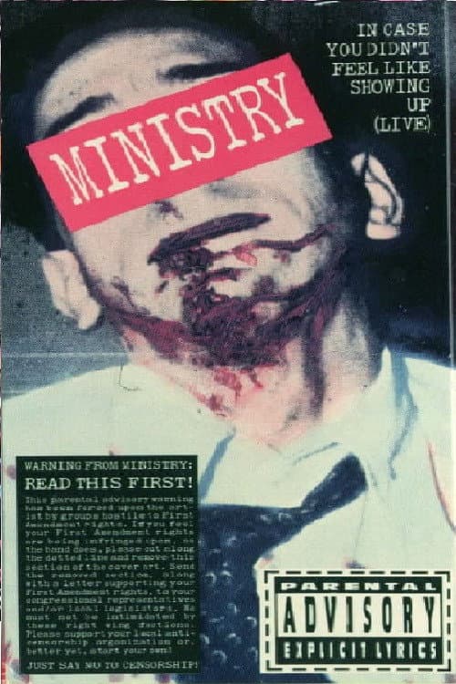 Постер до фільму «Ministry: In Case You Didn't Feel Like Showing Up»