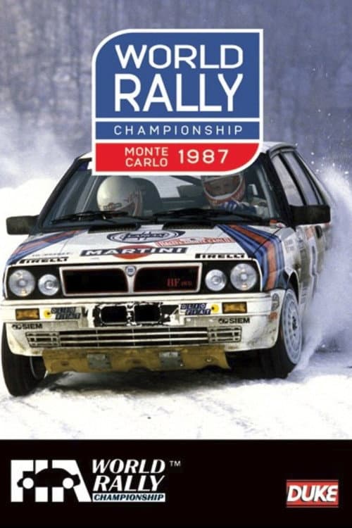 Poster for Monte Carlo Rally 1987
