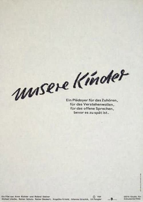 Poster for Our Children