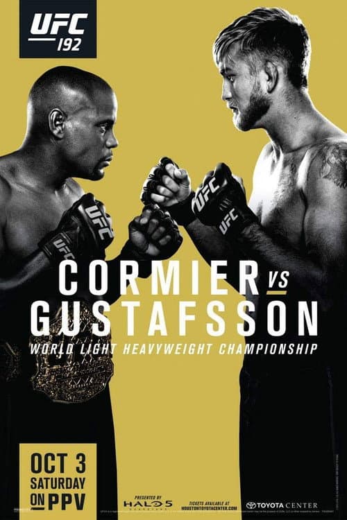 Poster for UFC 192: Cormier vs. Gustafsson