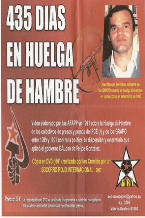 Poster for 435 Días en Huelga de Hambre
