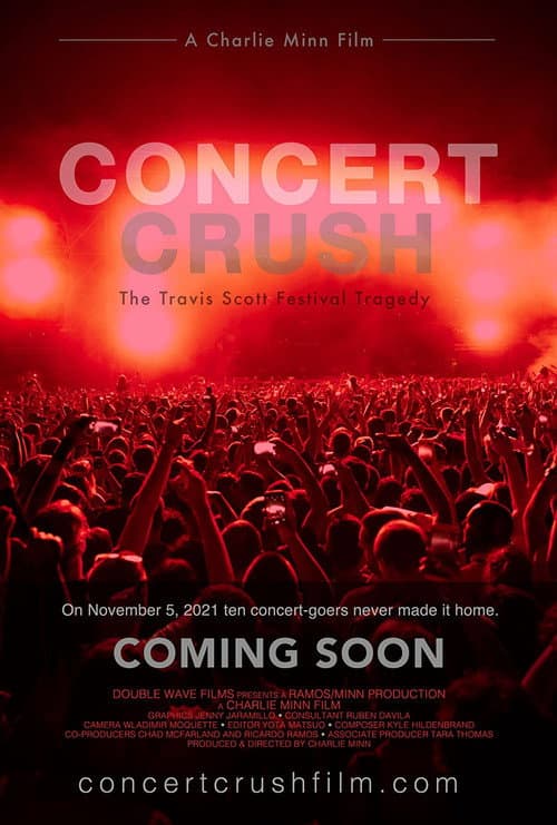 Постер до фільму «Concert Crush: The Travis Scott Festival Tragedy»