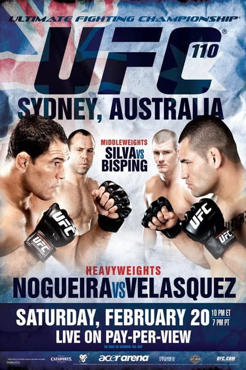Poster for UFC 110: Nogueira vs. Velasquez