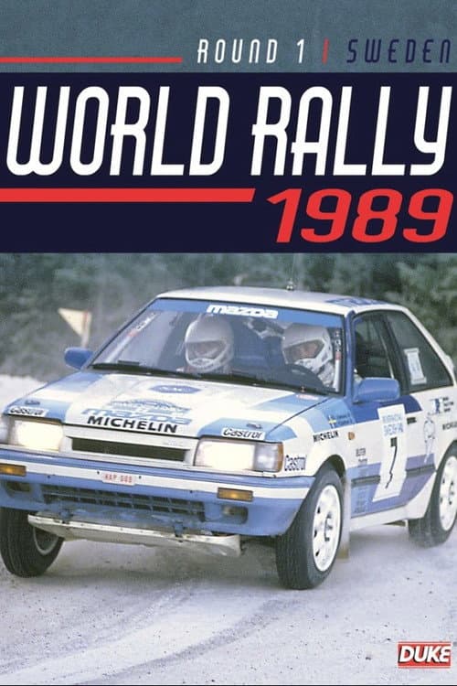 Poster for Rally Sweden 1989