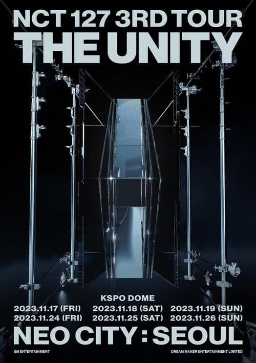 Poster for NCT 127 | 3rd Tour | NEO CITY: Seoul - The Unity