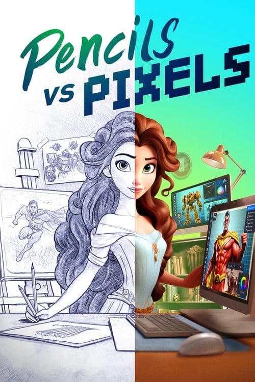 Poster for Pencils vs Pixels