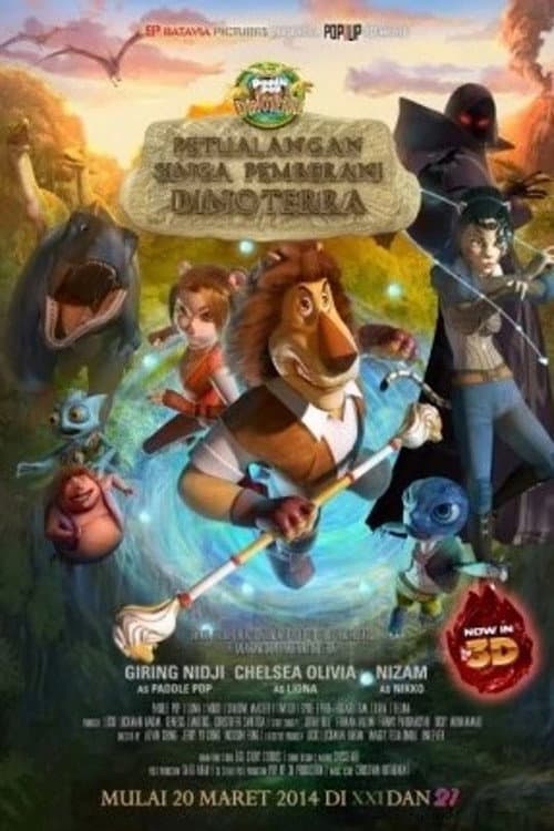 Poster for Petualangan Singa Pemberani Dinoterra