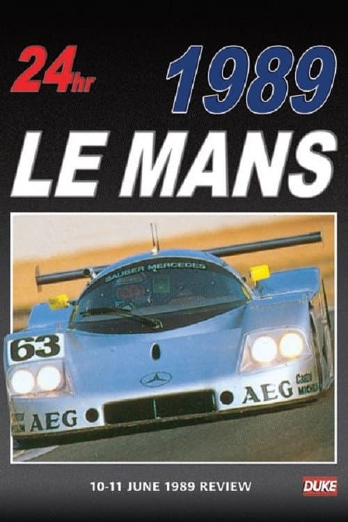 Poster for 24 Hours of Le Mans Review 1989
