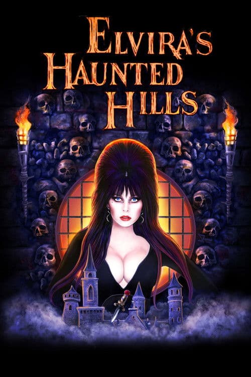 Poster for Elvira's Haunted Hills
