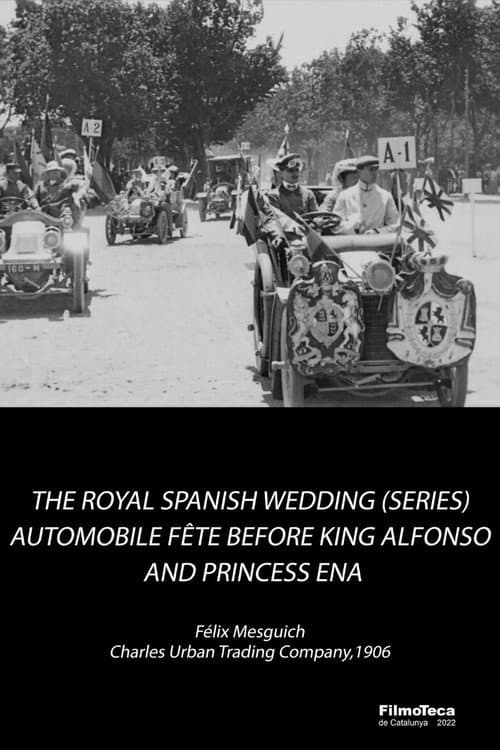 Poster for Automobile Fête Before King Alfonso and Princess Ena