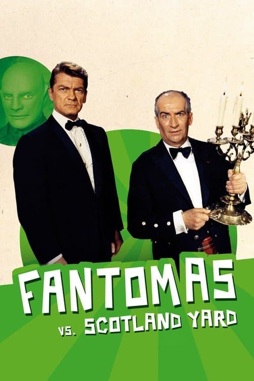 Poster for Fantomas vs. Scotland Yard